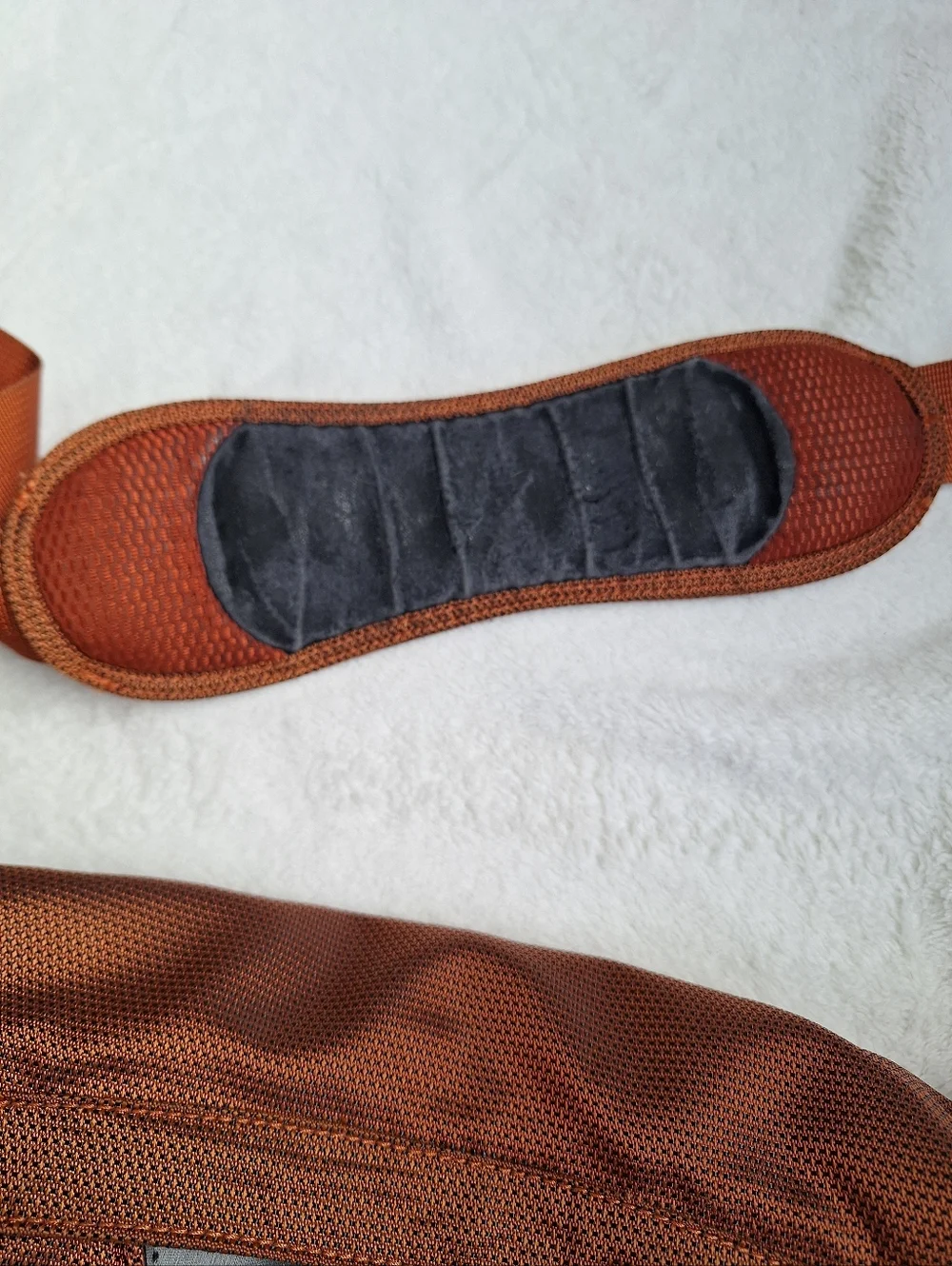 Tumi T-Tech Laptop Messenger Bag - Orange Flame Ballistic Nylon Used